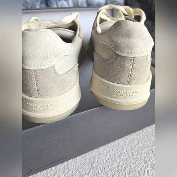 NEW! Vagabond, Selena Sneakers, Off White/Cream Combo, Size 38, NIB! - Picture 10 of 12